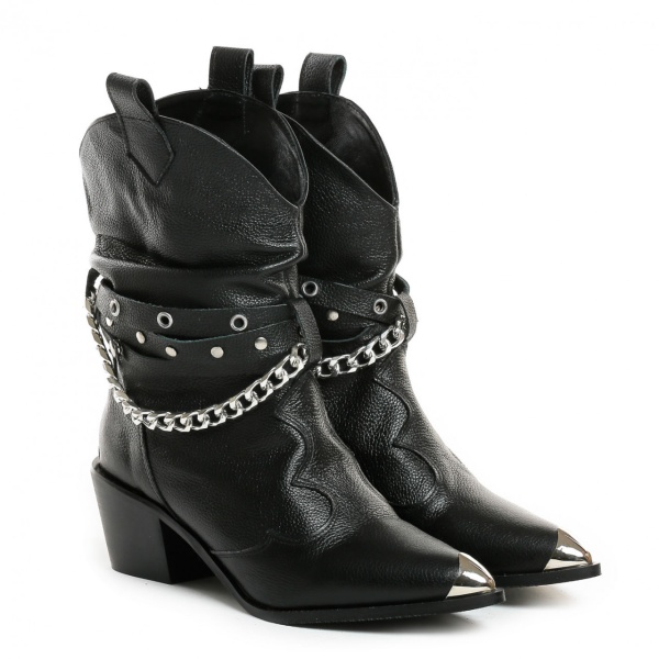 Ciocate Inferno Piele Bizonata Neagra