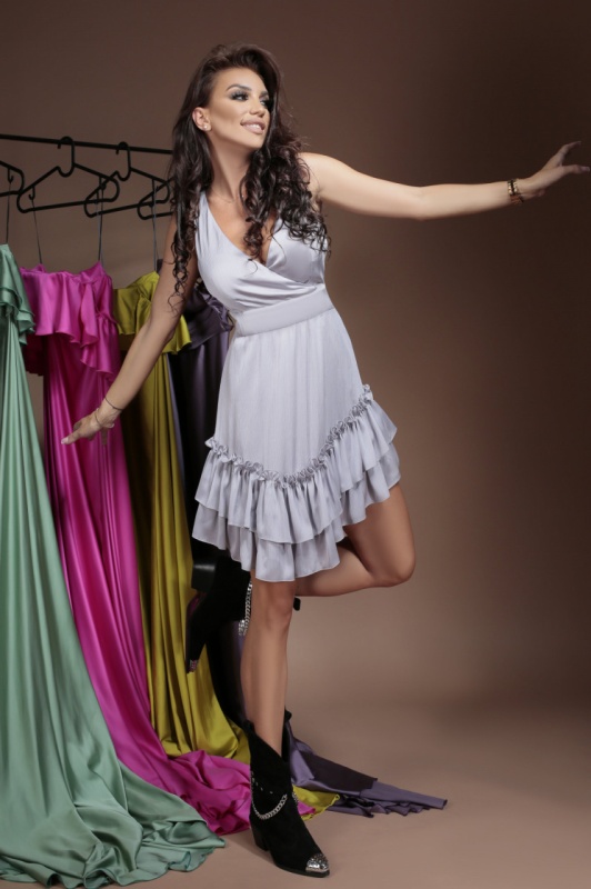 Rochie Jasmine Grey