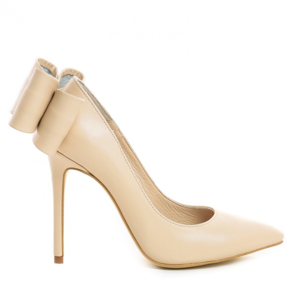 Pantofi Stiletto cu toc Cleopatra Piele Neteda