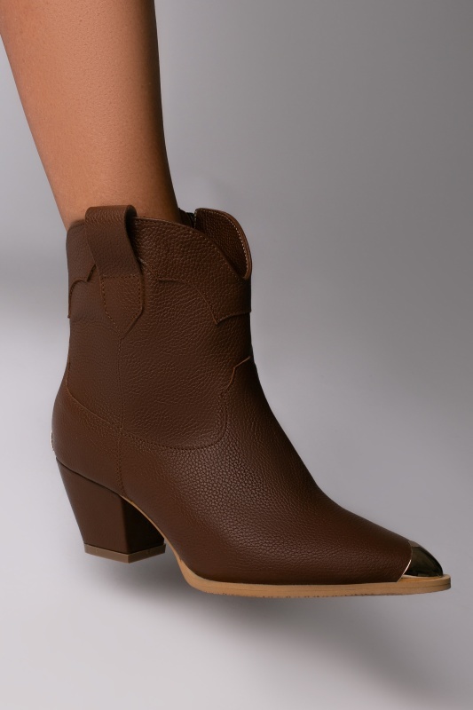 Ciocate Galaxy Rebel piele naturala bizon maro si accesorii aurii