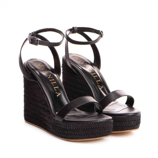 Platforme Lilith, piele naturala