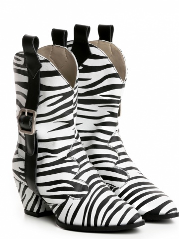 Ciocate Zebra piele naturala