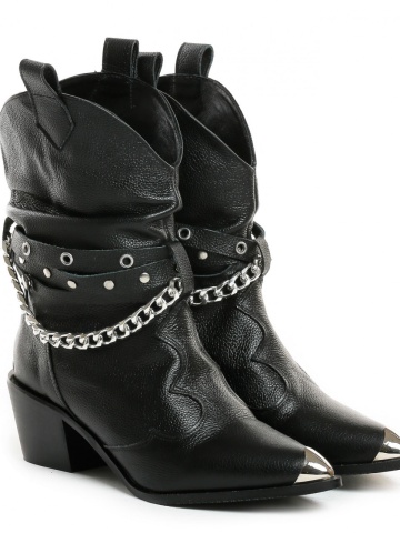 Ciocate Inferno Piele Bizonata Neagra