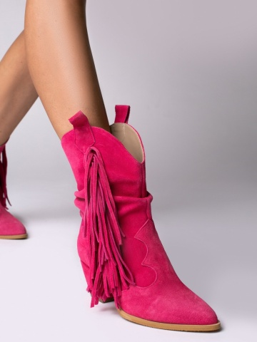 Ciocate Lituania Fucsia Piele Intoarsa