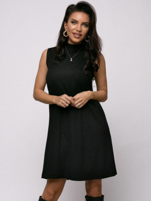 Rochie Amira din tricot negru