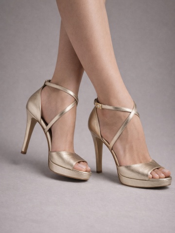 Sandale Manila cu toc mic subtire, piele naturala