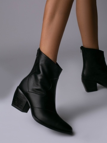 Ciocate Kara piele naturala neagra