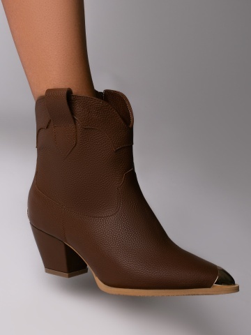 Ciocate Galaxy Rebel piele naturala bizon maro si accesorii aurii