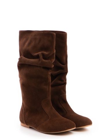 Cizme joase Monica Brown