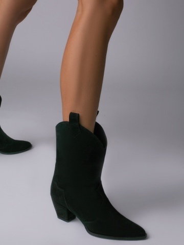 Ciocate Novia piele intoarsa gri inchis