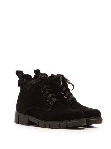 Ghete Odox Piele Intoarsa Neagra