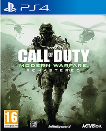 Call of Duty Modern Warfare remastered SonyPlaystation 4 PS4