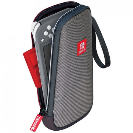 Nintendo Switch lite slim travel case grey - Img 2