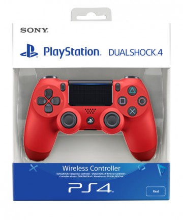 Kontroler Dual Shock PS4 Playstation 4 crveni