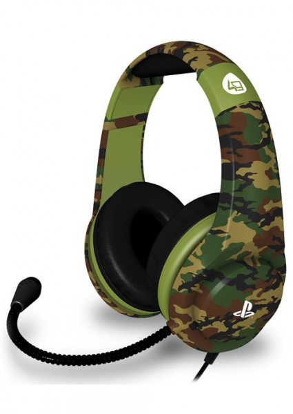 PS4 Camo Edition Stereo Gaming Headset - Woodland