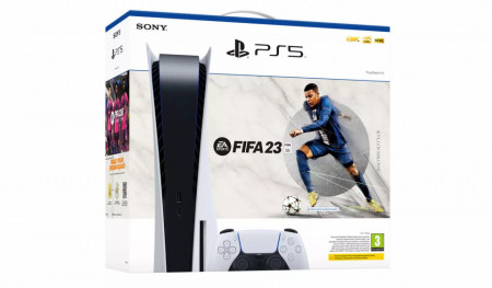 Sony PlayStation 5 PS5 Disc Edition 825GB SSD + FIFA 23 Ultimate Team+ DualSense5