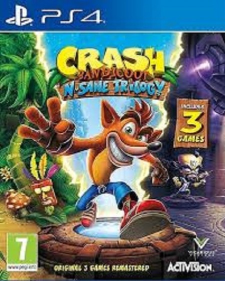 PS4 Crash Bandicot N Sane Trilogy