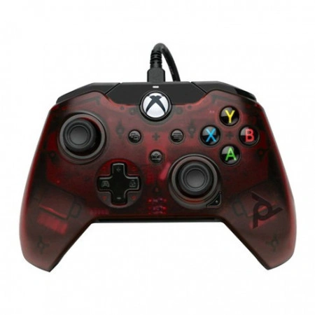 XBOXONE, X/S &amp; PC Wired Controller Crimson Red PDP - Img 2