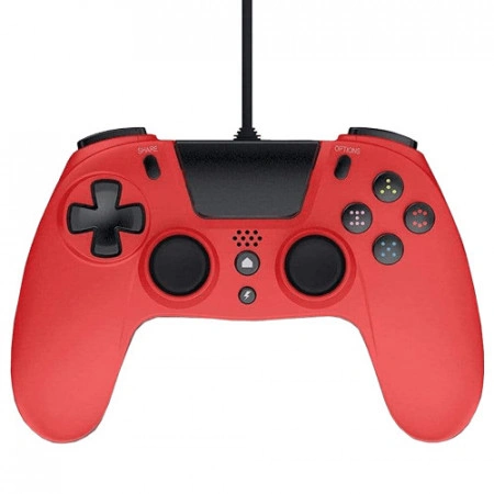 PS4 Wired Controller VX4 Red Gioteck - Img 2
