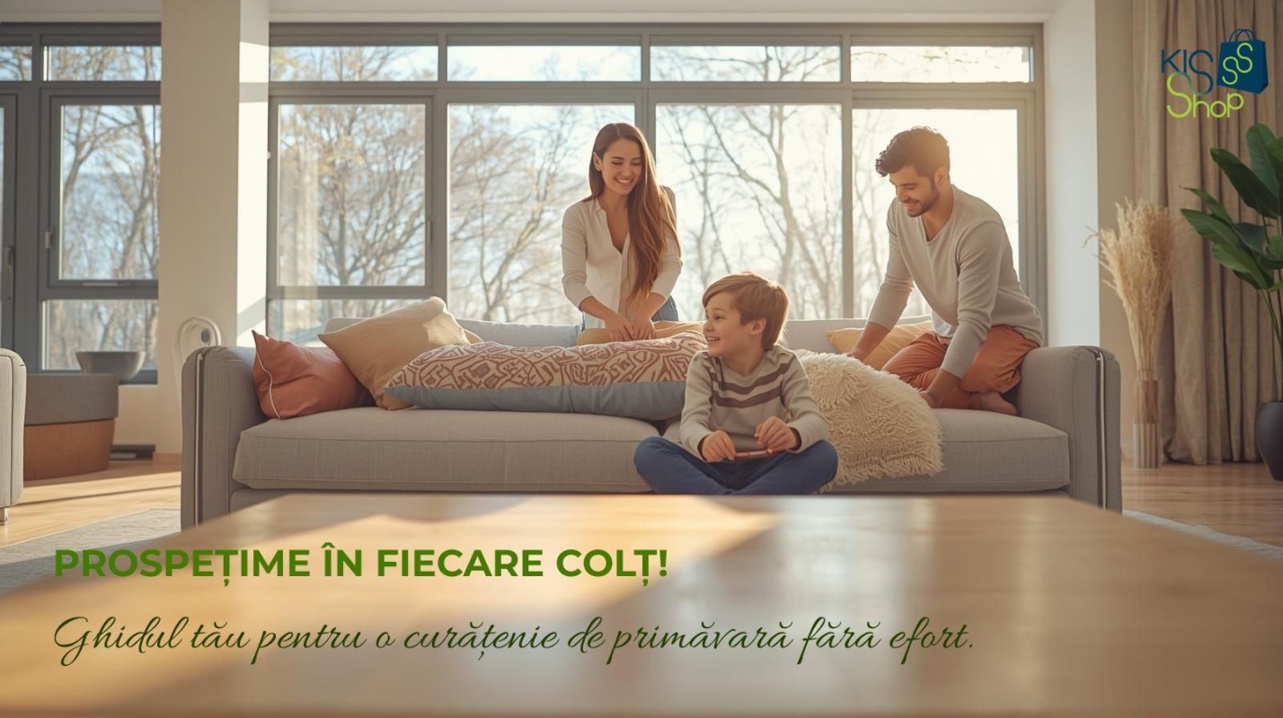 Curățenia de Primăvară: Ghid practic pentru o casă impecabilă cu Kisshop®