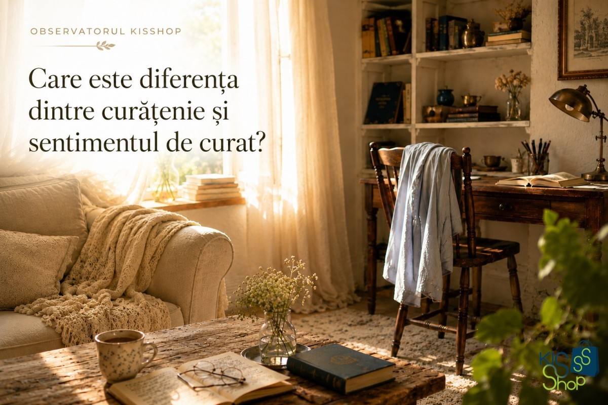 Care este diferența dintre curățenie și sentimentul de curat?