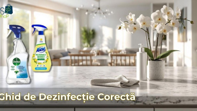 Ghidul Igienei: Cum să menții o casă curată și sigură: Diferența dintre a curăța și a dezinfecta