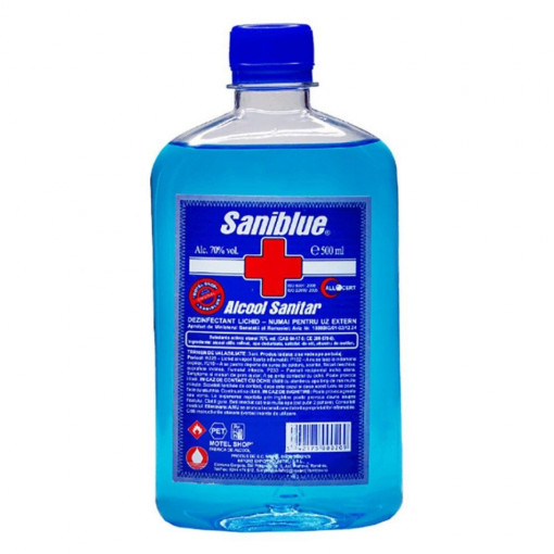 Alcool sanitar Saniblue 500 ml