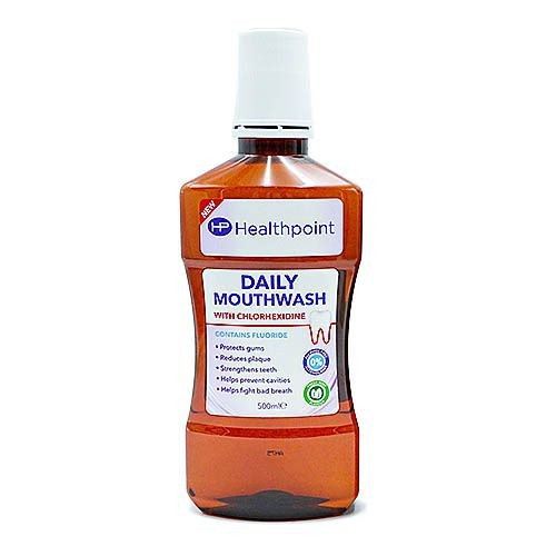 Apa de gura Health Point Daily Mouthwash Chlorhexidine 500 ml