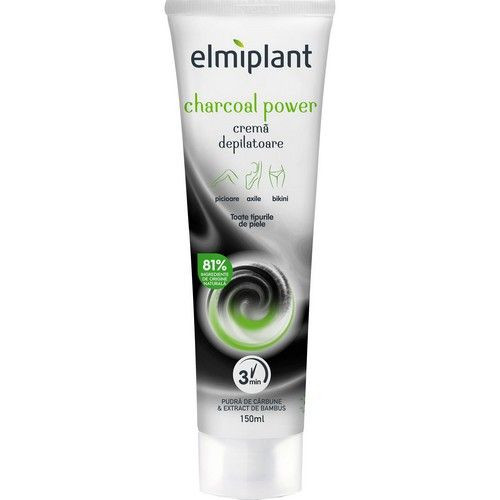 Crema depilatoare Elmiplant Charcoal Power 150 ml
