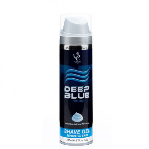 Deep Blue Sensitive Skin gel de ras 200ml