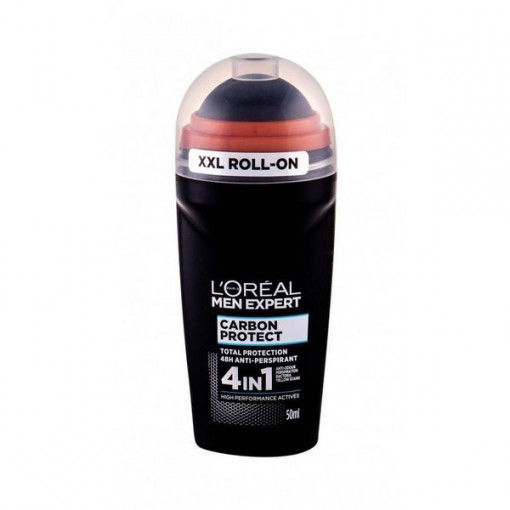 Deodorant antiperspirant roll-on L'Oreal Men Expert Carbon Protect 4in1 50 ml