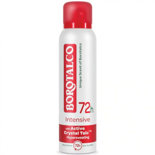 Deodorant antiperspirant spray Borotalco Intensive 72h Active Crystal Talc 150 ml