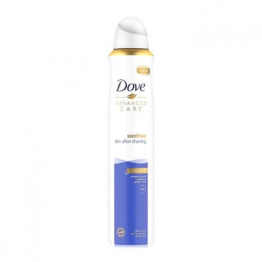 Deodorant antiperspirant spray Dove Advanced Care Soothes skin after shaving 200 ml