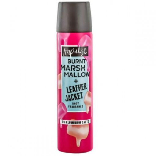 Deodorant body spray Impulse Burnt Marshmallow + Leather Jacket 75 ml