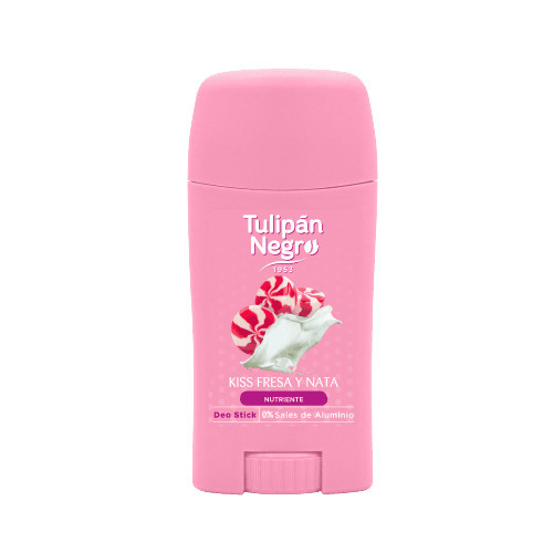 Deodorant Stick pentru Dama Tulipan Negro Capsuni si Crema 50 ml