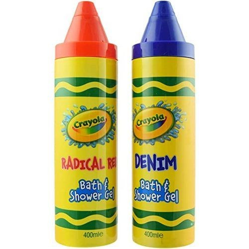 Gel de Dus pentru copii Crayola Denim & Radical Red 400 ml