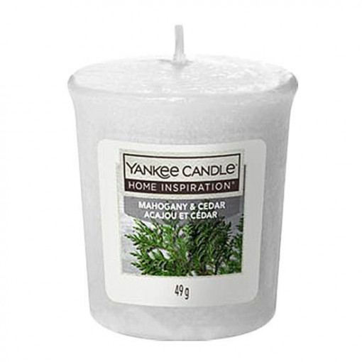 Lumanare parfumata Yankee Candle Mahogany & Cedar 49 g