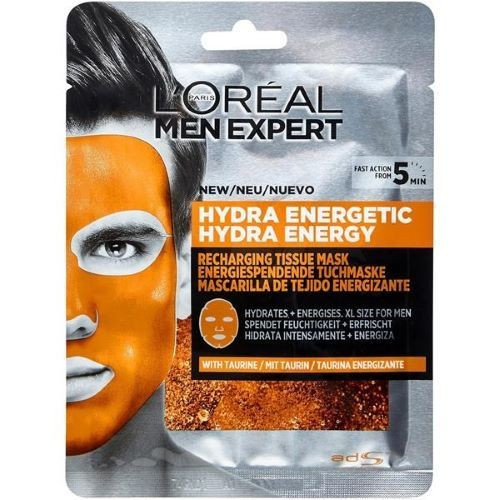 Masca faciala servetel pentru barbati L'Oreal Men Expert Hydra Energy 30 g