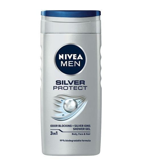Nivea Men Silver Protect gel de dus 250 ml