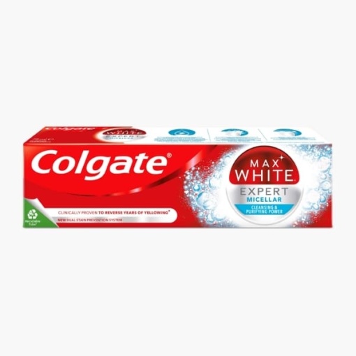 Pasta de dinti Colgate Max White Expert Micellar 75 ml