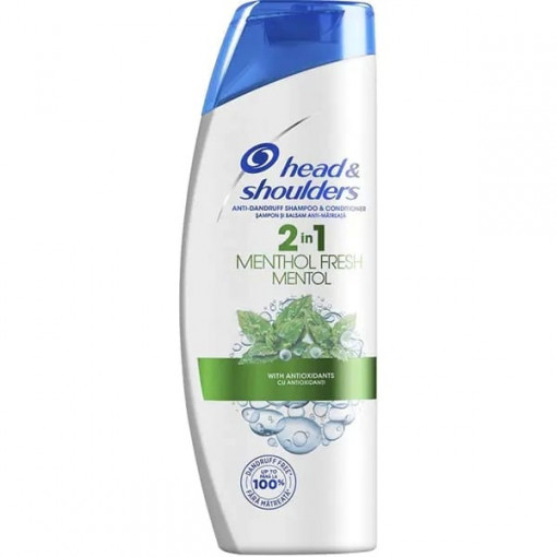 Sampon anti-matreata Head & Shoulders 2 in1 Menthol Fresh 330 ml