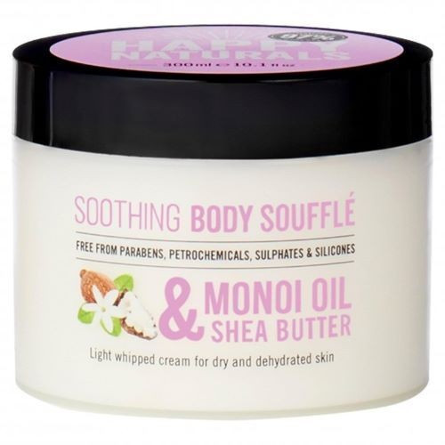 Souffle de corp pentru piele uscata Happy Naturals Monoi Oil&Shea Butter 300 ml