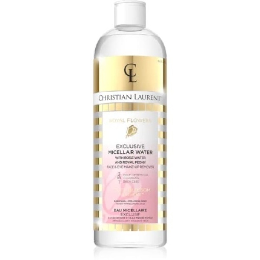 Apa micelara cu apa de trandafiri si bujor Christian Laurent Royal Flowers 500 ml