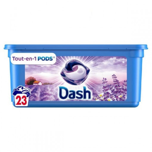 Detergent capsule Dash All in 1 Pods Caresse avec Lenor Provencale 23 buc 547,4 g