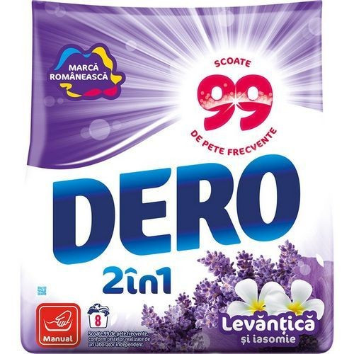 Detergent manual Dero Levantica 8 spalari 400 g