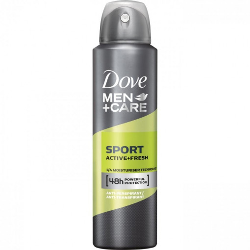 Dove Men+Care Sport Active+Fresh deodorant antiperspirant spray 150 ml