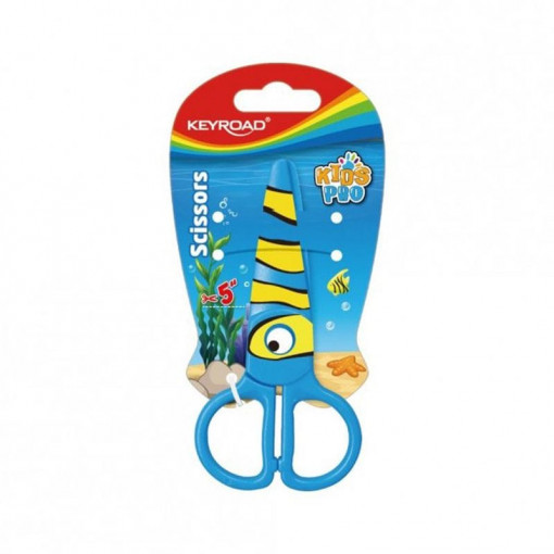 Foarfeca plastic pentru copii Keyroad Kids Pro Aquarium Life