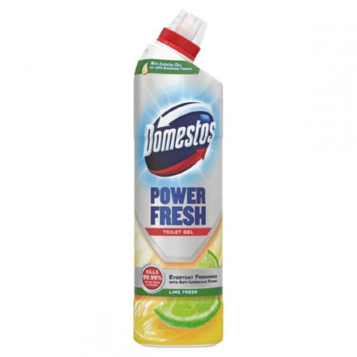 Gel vas toaleta Domestos Power Fresh Lime Fresh 750 ml
