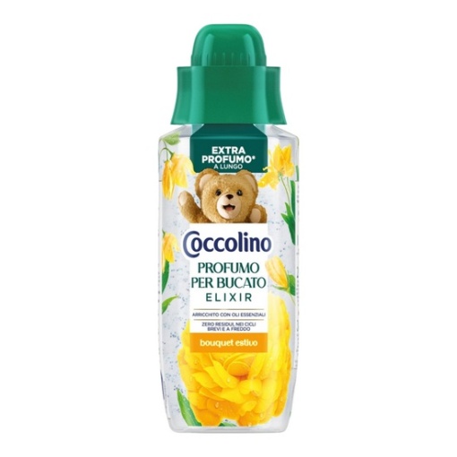 Parfum de rufe cu microperle Coccolino Profumo Elixir Bouquet Estivo 342 ml