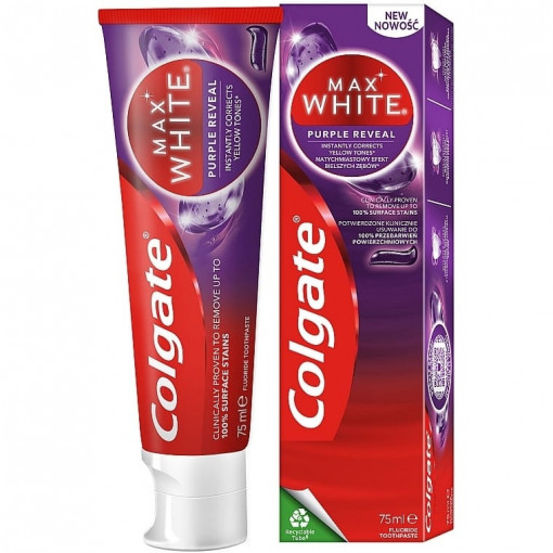 Pasta de dinti Colgate Max White Purple Reveal 75 ml